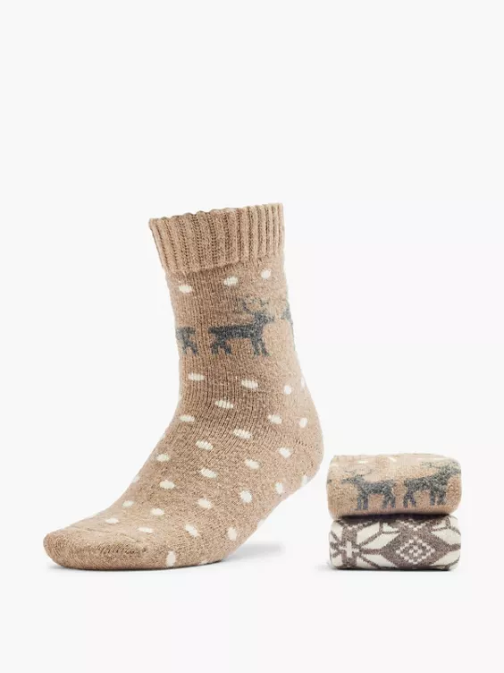 Cosy Nature 2er Pack Socken