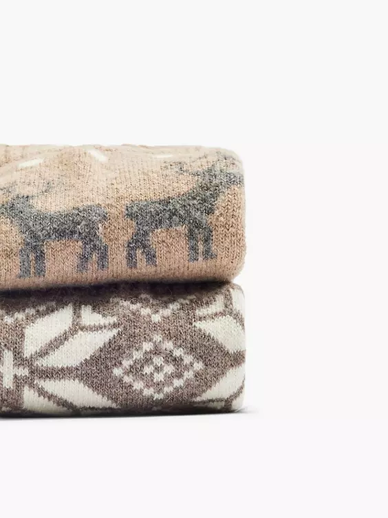 Cosy Nature 2er Pack Socken – Bild 2