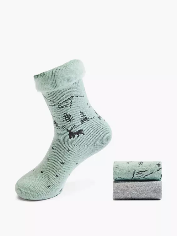 Cosy Nature 2er Pack ABS Socken