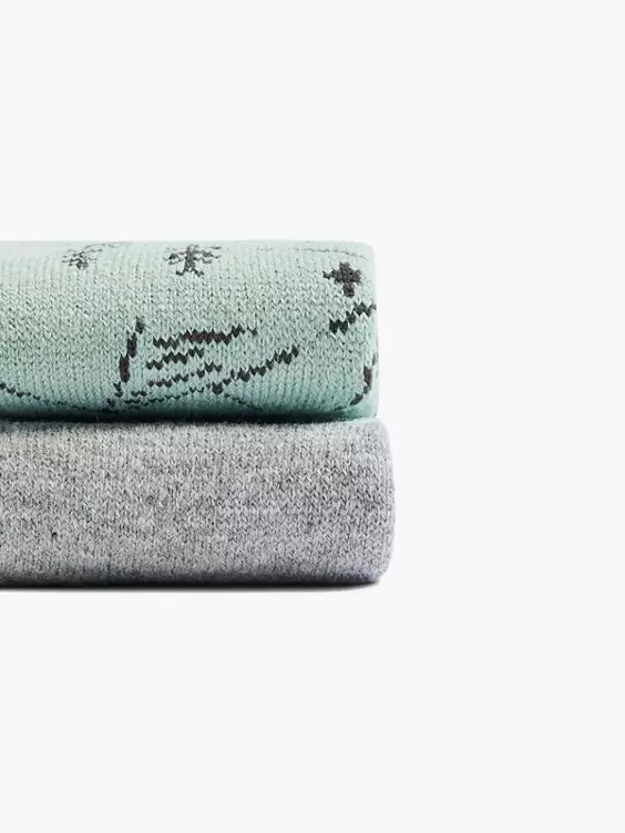 Cosy Nature 2er Pack ABS Socken – Bild 2