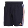 Adidas Short Length Colorblock 3-Streifen Badeshorts
